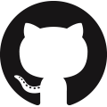 Github logo of cat with octopus arm and black background